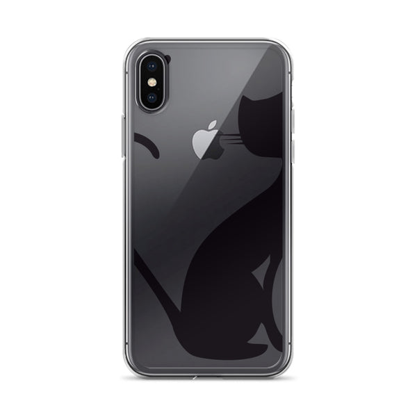 iPhone Case with Cat Design