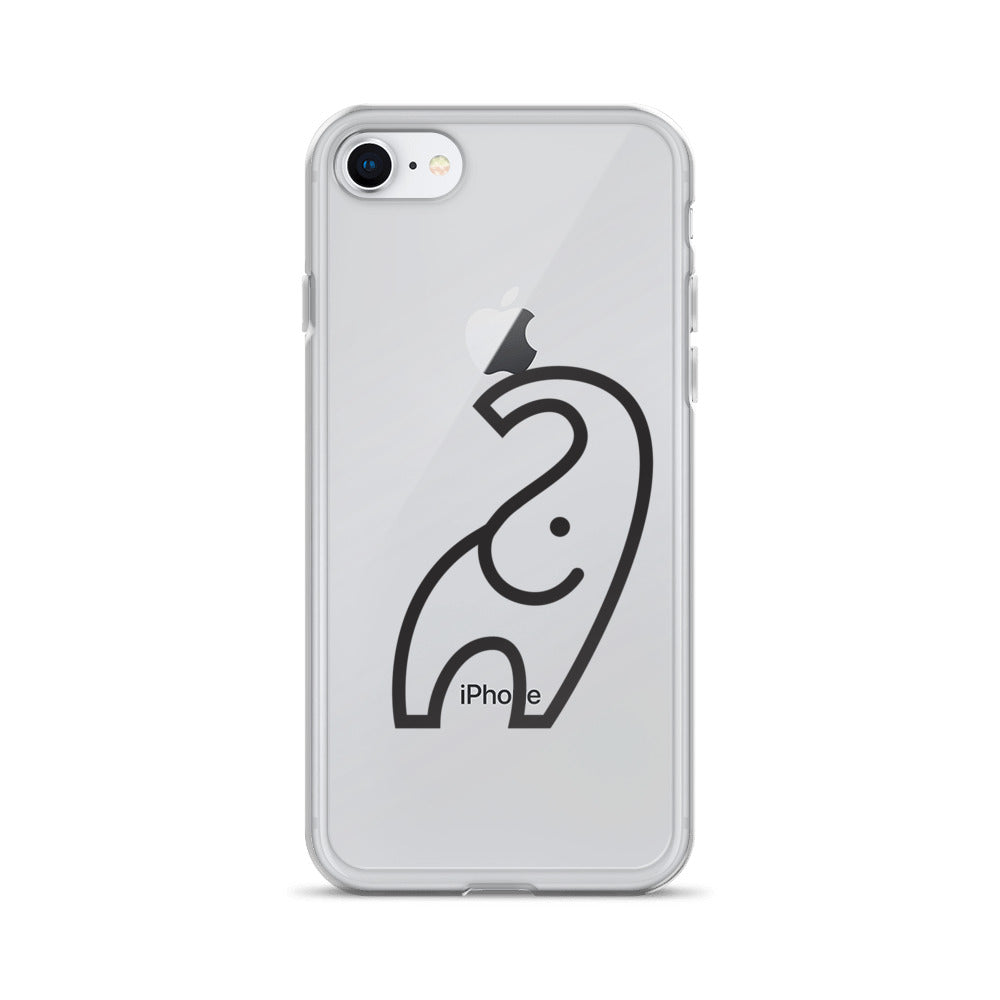 iPhone Case with Elephant Design