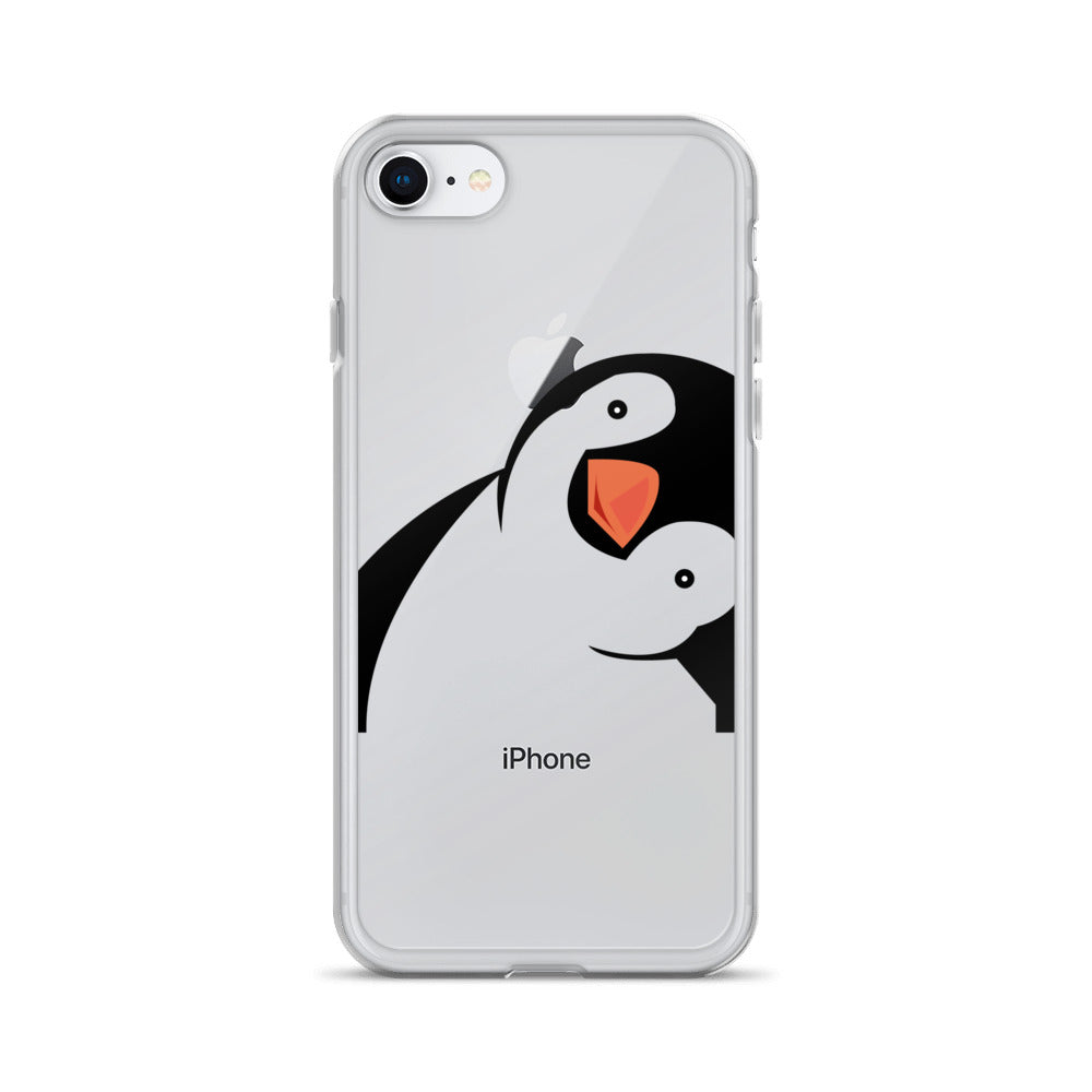 iPhone Case with Penguin Design