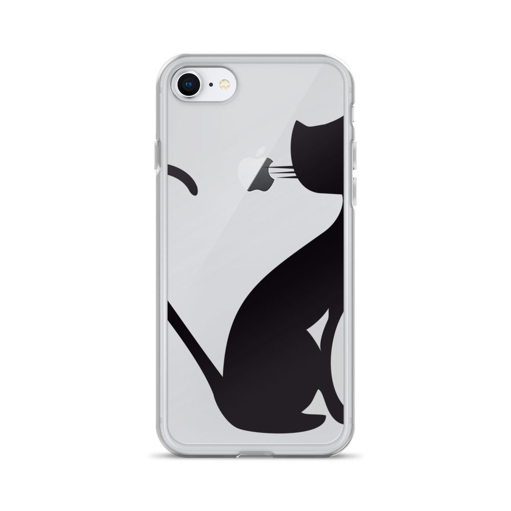 iPhone Case with Cat Design