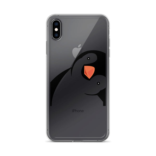 iPhone Case with Penguin Design