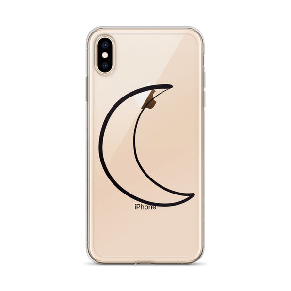 iPhone Case with Moon Design