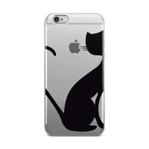 iPhone Case with Cat Design