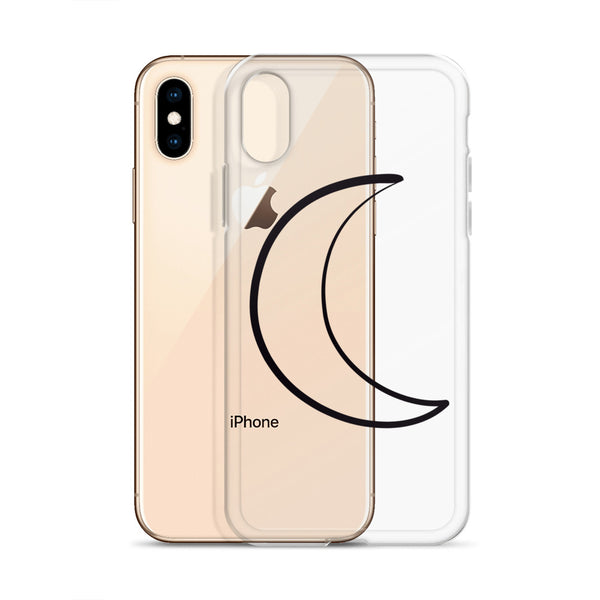 iPhone Case with Moon Design