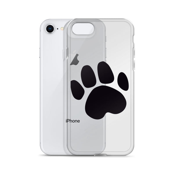 iPhone Case with Dog Footprint Design