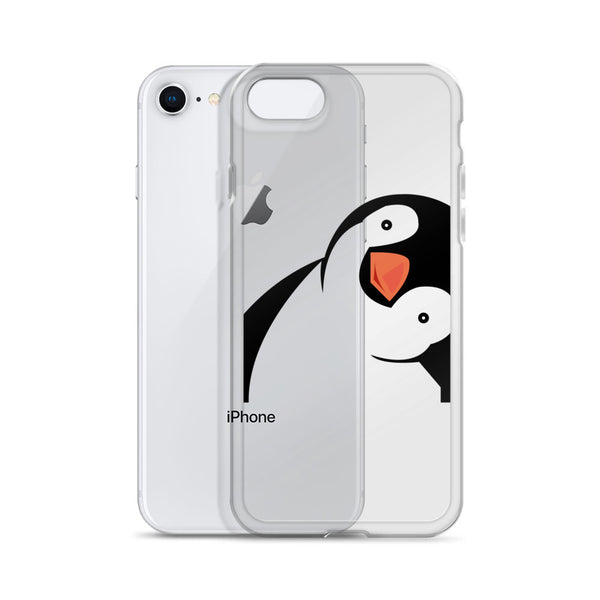 iPhone Case with Penguin Design