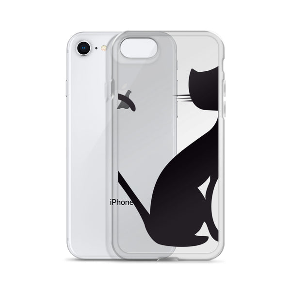 iPhone Case with Cat Design