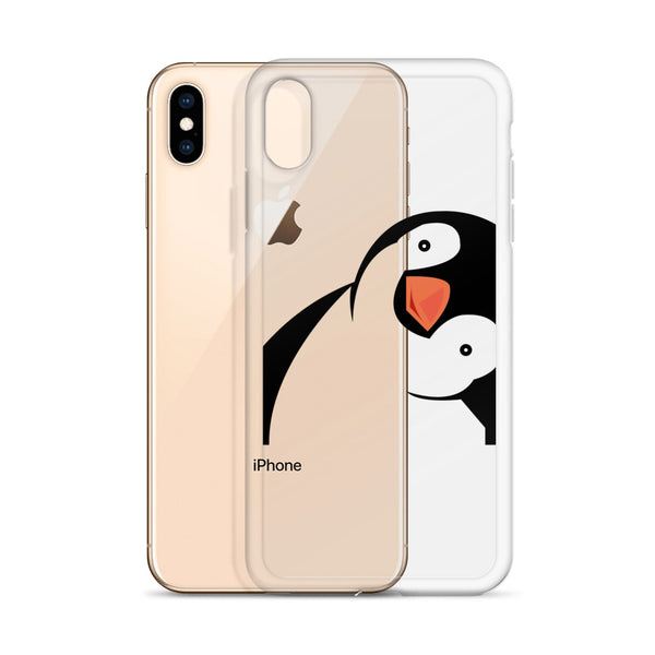 iPhone Case with Penguin Design