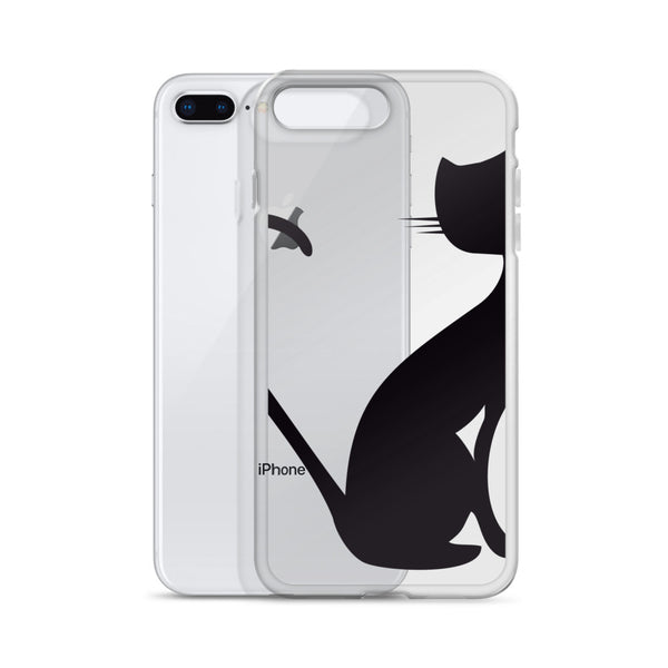 iPhone Case with Cat Design