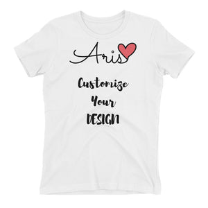 White Women's T-Shirt - Customize your Design