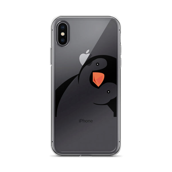 iPhone Case with Penguin Design