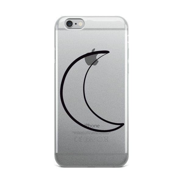 iPhone Case with Moon Design