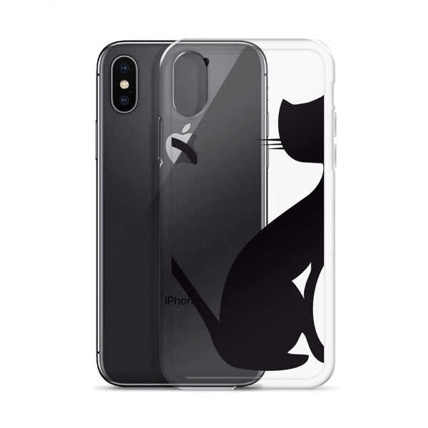 iPhone Case with Cat Design