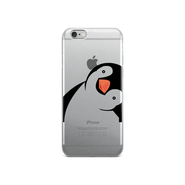 iPhone Case with Penguin Design