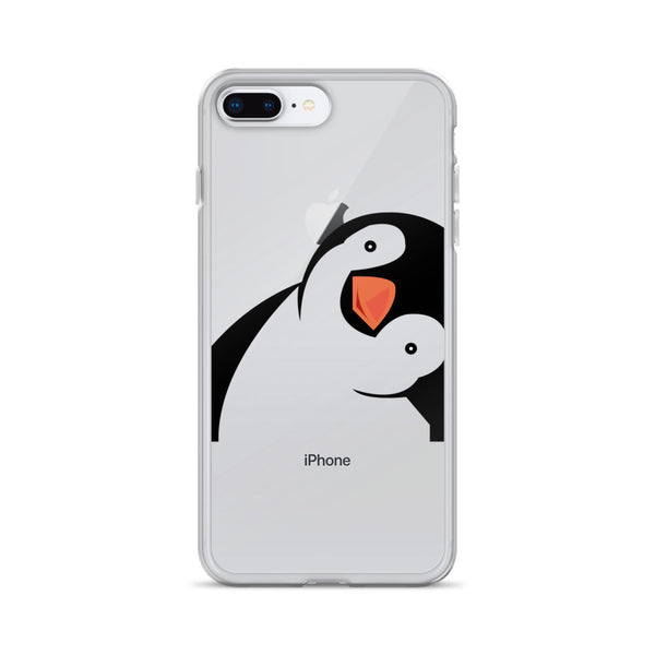 iPhone Case with Penguin Design