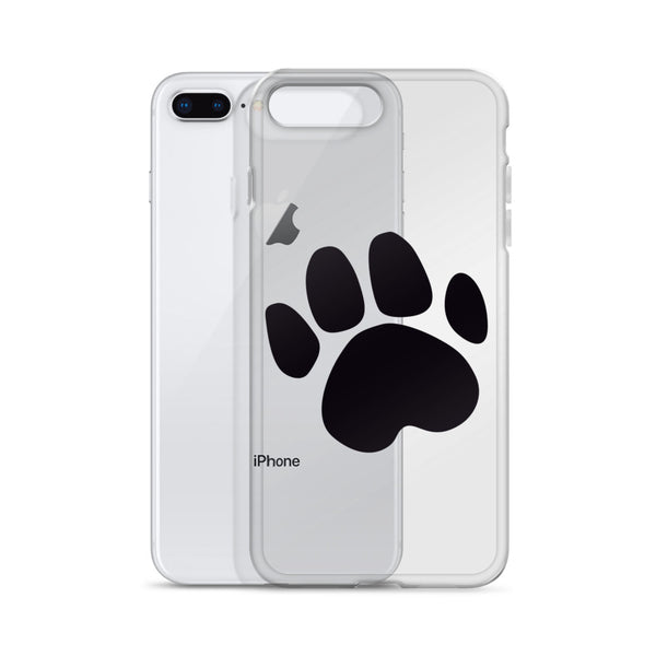 iPhone Case with Dog Footprint Design