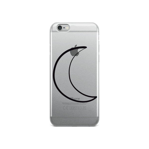 iPhone Case with Moon Design