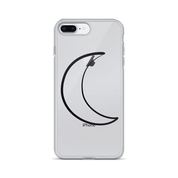 iPhone Case with Moon Design