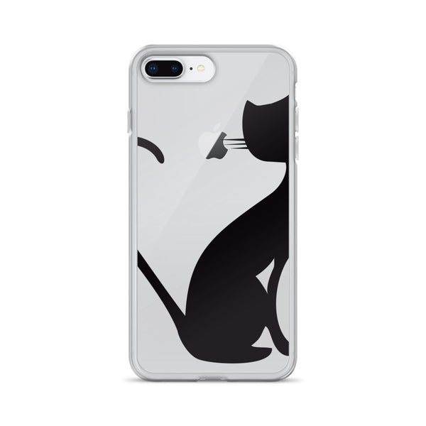 iPhone Case with Cat Design