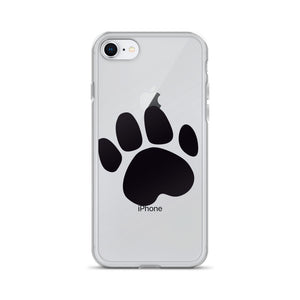 iPhone Case with Dog Footprint Design