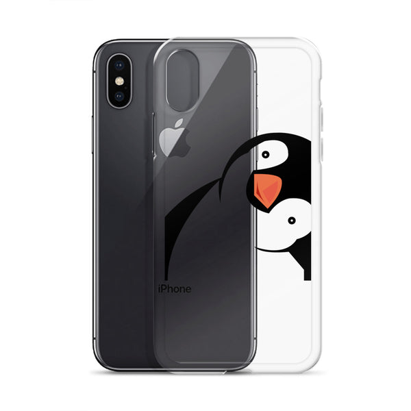 iPhone Case with Penguin Design